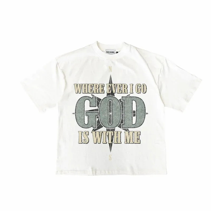 Y2K Classic Retro Clothing Summer Men Women Harajuku Letter Graphic Print Oversized T Shirt Goth Cotton Round Neck Short Sleeves
