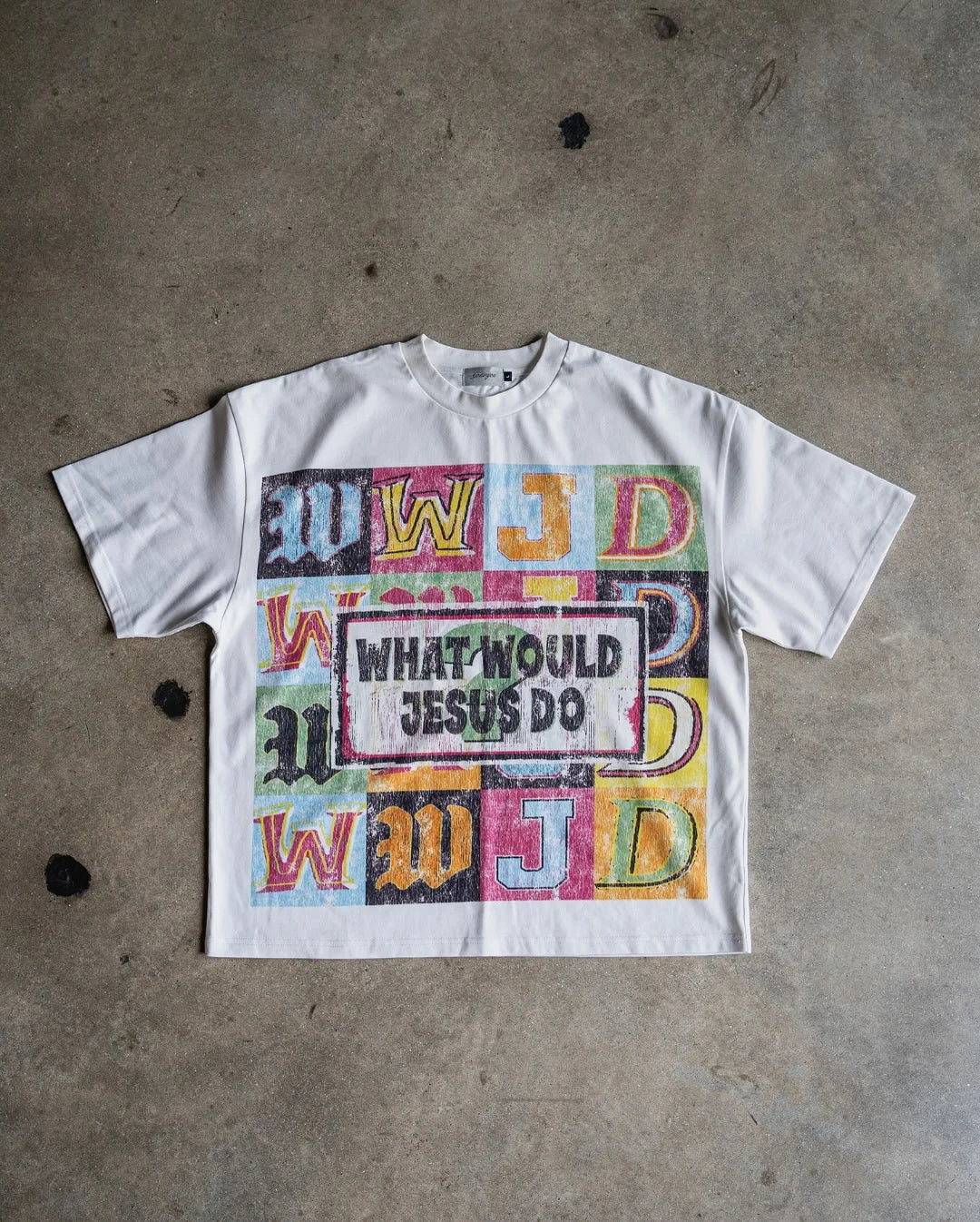 2025 American Retro Harajuku Letter Print Oversized T-shirt Women Trendy Y2K Streetwear Hip-hop Casual Loose Round Neck Top Men