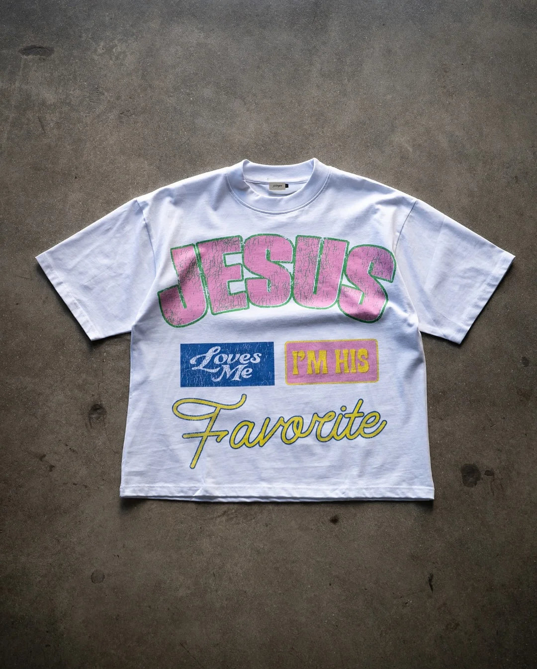 2025 American Retro Harajuku Letter Print Oversized T-shirt Women Trendy Y2K Streetwear Hip-hop Casual Loose Round Neck Top Men