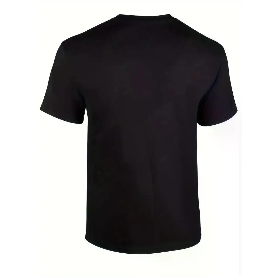 DB Men's Cotton Short Sleeve Casual Round Neck Top Jesus-Dropped Design Don't Bring up Past